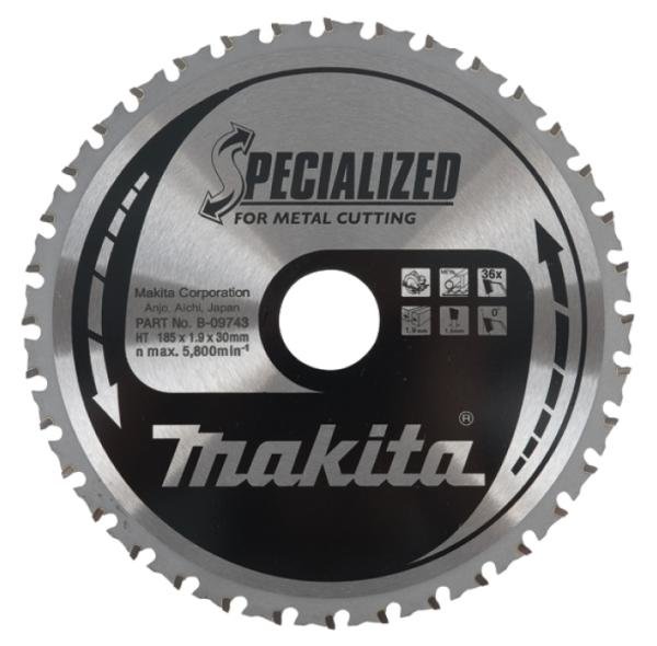 Пильный диск по металлу Z60 Makita B-29402 (305*25.4*2.4мм) - фото 1