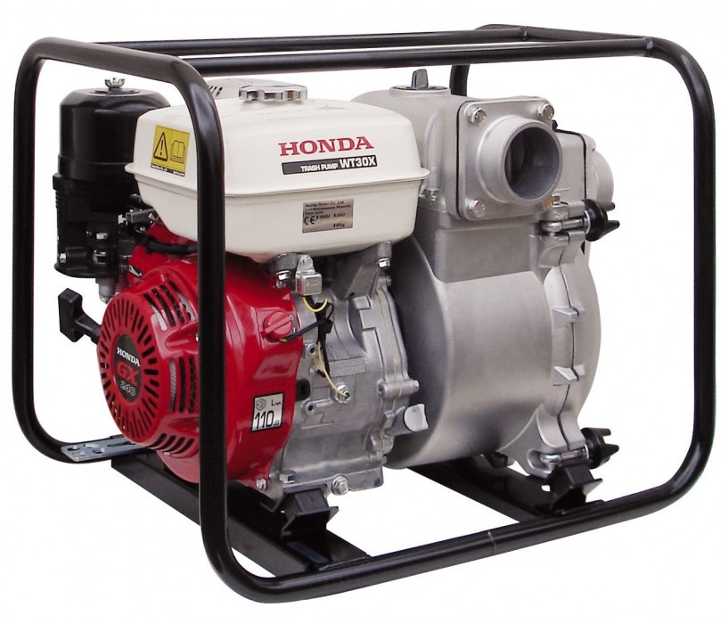 Бензиновая мотопомпа Honda WT30XK4DE в аренду и напрокат  - фото 6