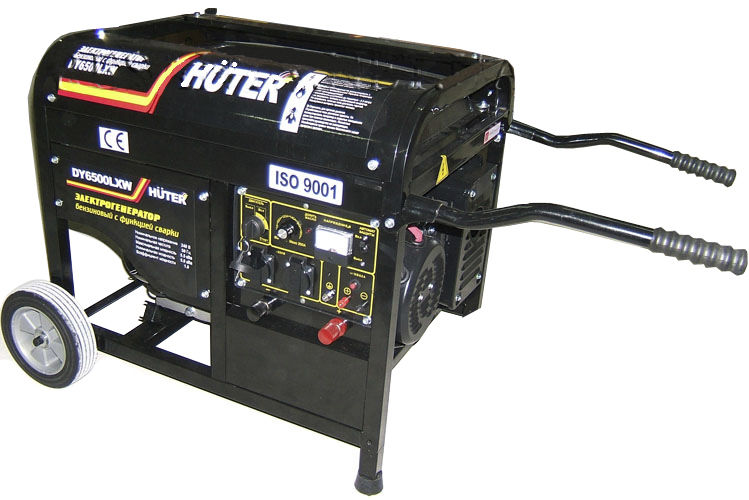 Бензиновый генератор Huter DY6500LXW в аренду и напрокат  - фото 2