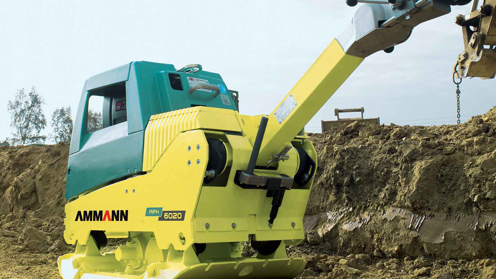 ВИБРОПЛИТА AMMANN APH 6020 (HATZ SUPRA)  ПЛИТА 700 ММ в аренду и напрокат  - фото 2