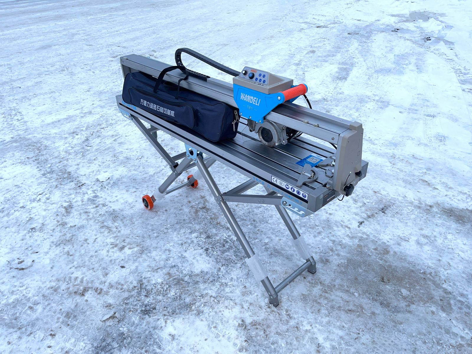Плиткорез WANDELI QX-ZD-1200 с автоматикой в аренду и напрокат  - фото 3
