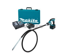 Высокочастотный аккумуляторный вибратор  для бетона Makita DVR450RFE - фото 3