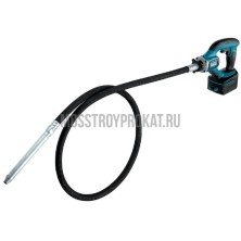 Высокочастотный аккумуляторный вибратор  для бетона Makita DVR450RFE - фото 2