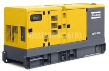 Аренда дизельного генератора Atlas Copco QAS 250 - фото