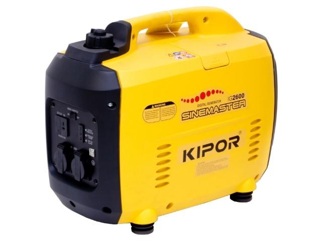 Бензиновый инверторный генератор Kipor IG2600 (2,4 кВт) в аренду и напрокат - картинка Бензиновый генератор Kipor IG2600 (2,4 кВт) - фото
