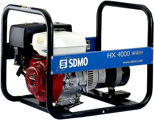 Аренда бензинового генератора SDMO HX 4000 S в аренду и напрокат  - фото 1