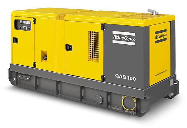 Аренда дизельного генератора Atlas Copco QAS100 - фото