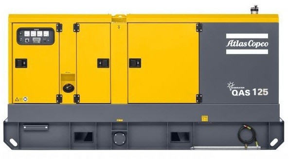 Аренда дизельного генератора Atlas Copco QAS 125 - фото